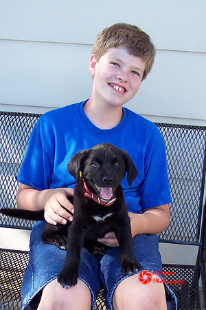 Mathew and Duchess Dog